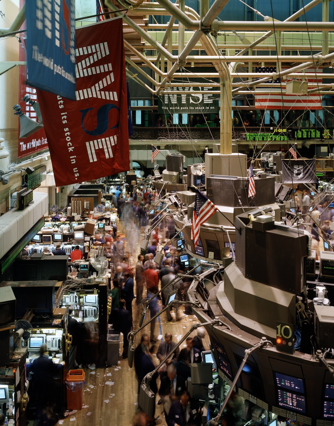 The NYSE trading floor. Knight Capital lost $440 million here in 45 minutes. No AI involved.